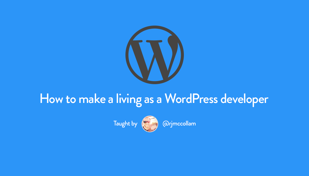 Original WordPress course cover